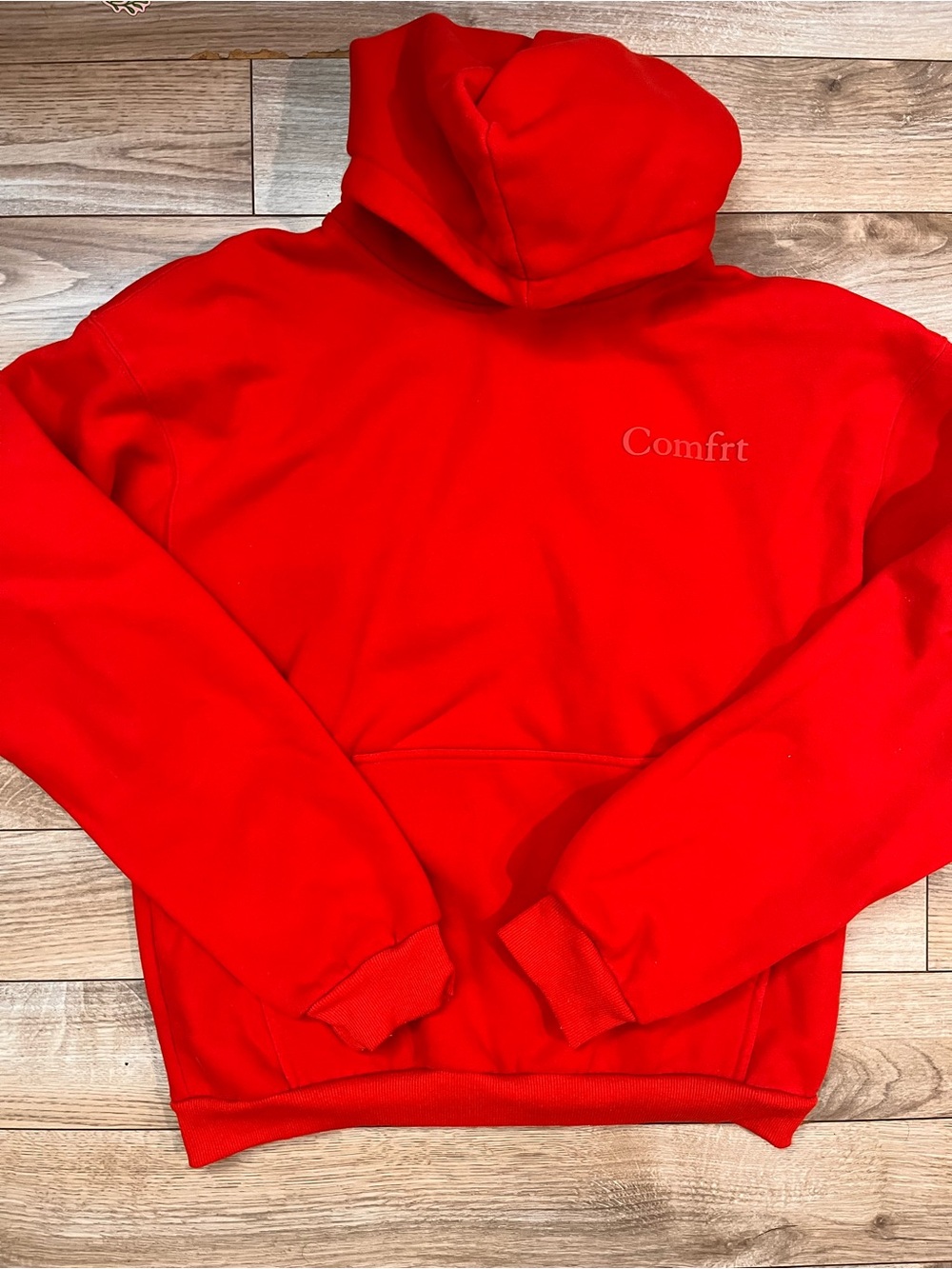 Comfrt minimalist hoodie size large
